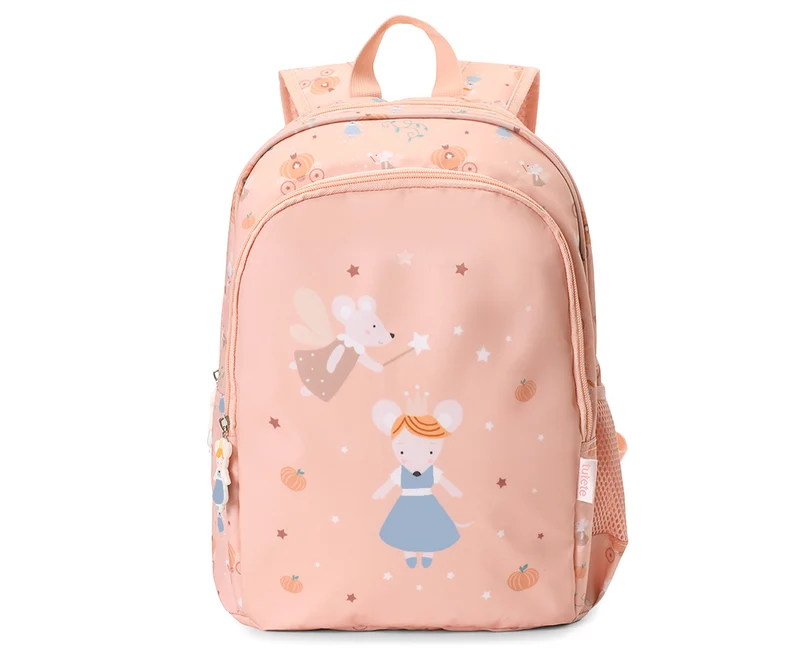 Mochila Primaria Mouse fairies (Cenicienta) Personalizable