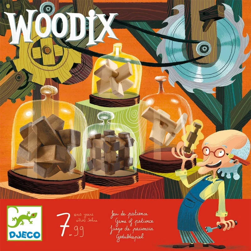 Juego de lógica Woodix · DJECO
