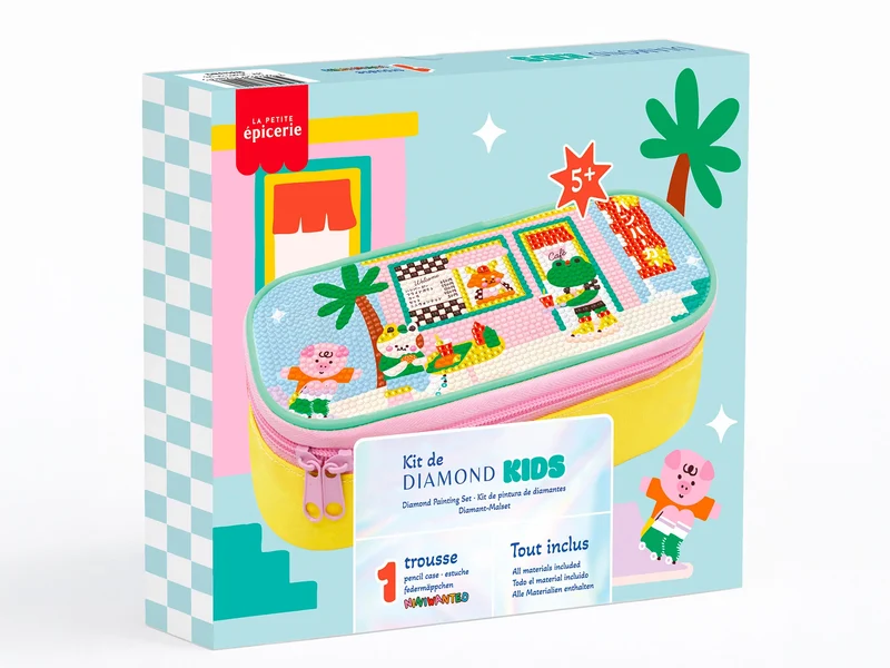 Petit Diamond Kids - Decora tu estuche Skatepark