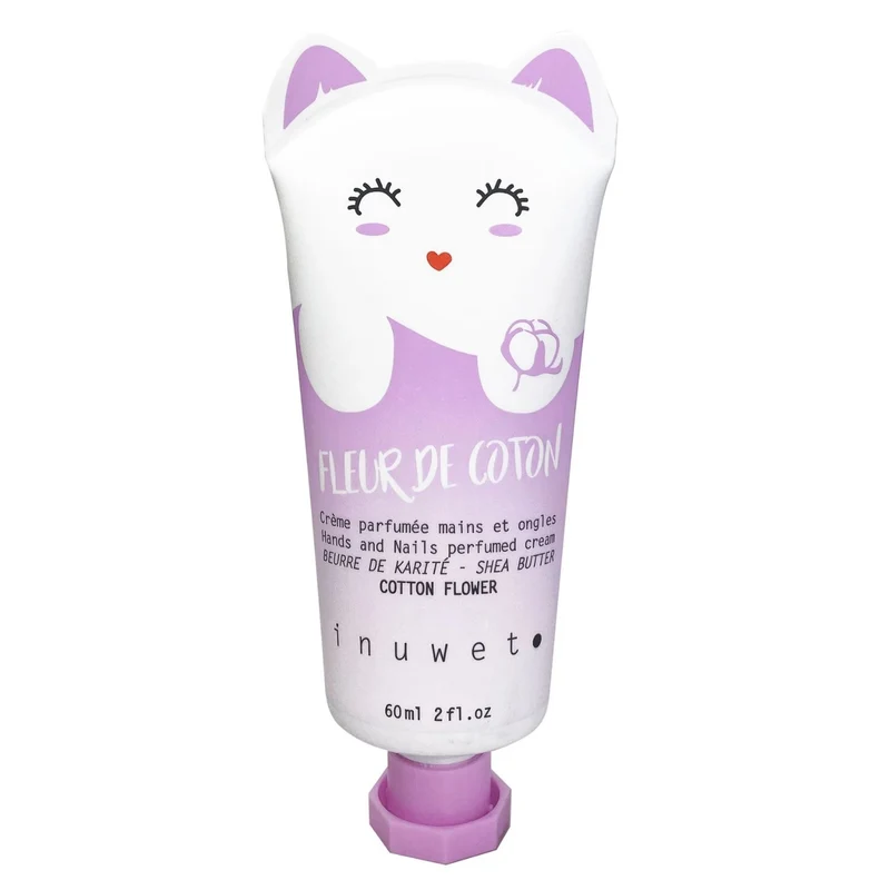 Crema de Manos y Uñas Flor de Algodón: Hidratación y Cuidado Kawaï