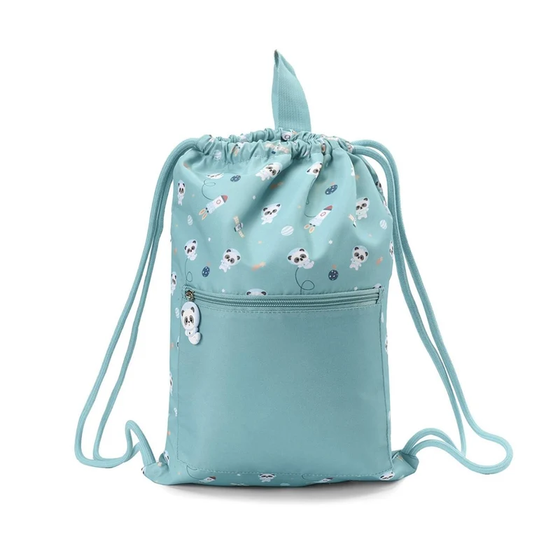 Mochila Saco Impermeable Pandas in the Space (Pandas) Personalizable