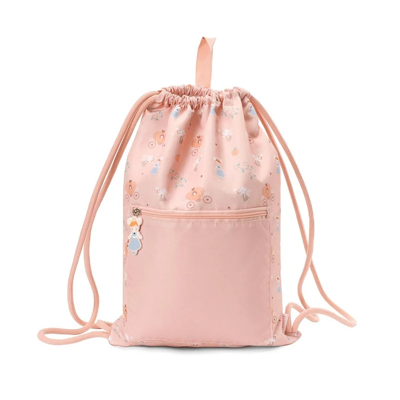 Mochila Saco Impermeable Mouse Fairies (Cenicienta) Personalizable