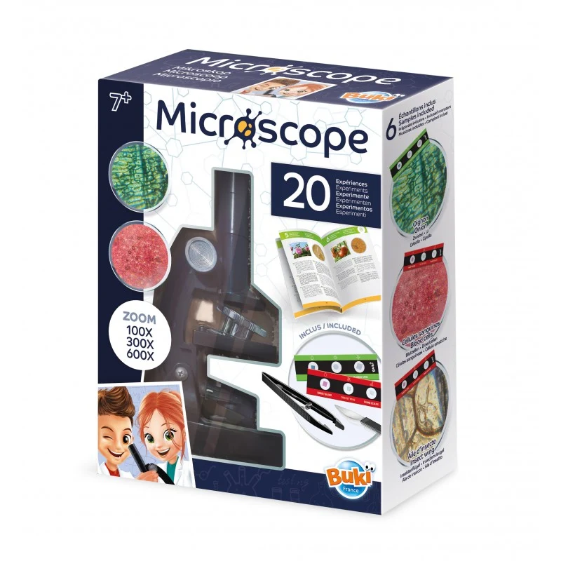 20 Experimentos de Microscópio · Buki