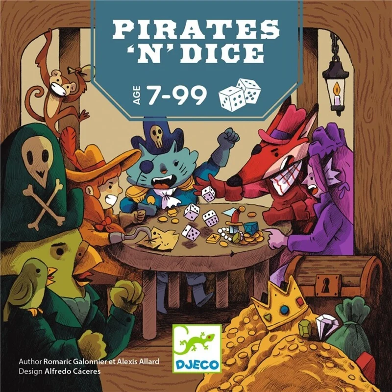 Juego de dados Pirates `n` Dice · DJECO