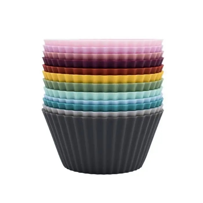 Moldes de Silicona Set de 12 - Multicolor