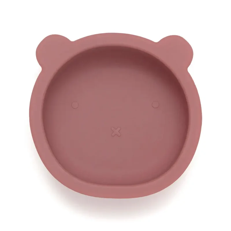 Bol con Ventosa Bear - Mahogany Rose