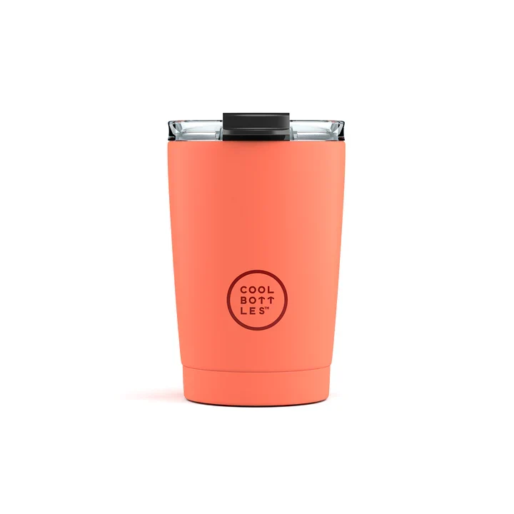 Taza Térmica 350ml Tumbler Pastel Coral - COOL BOTTLES