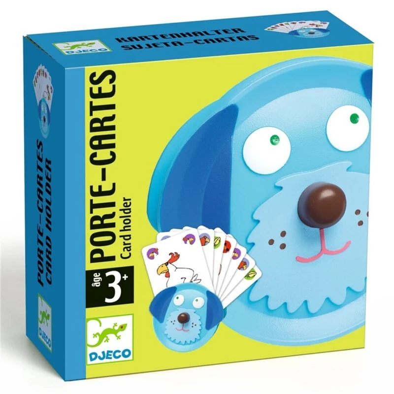 Sujetador de cartas Perrito · DJECO