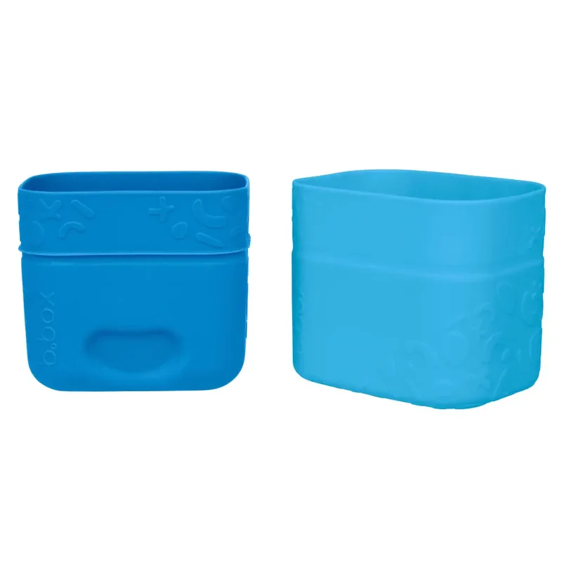 Cubos de Silicona para Snacks B.Box Set de 2 - Ocean
