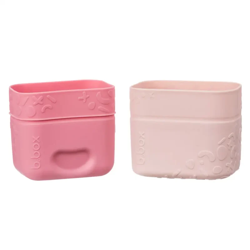 Cubos de Silicona para Snacks B.Box Set de 2 - Berry