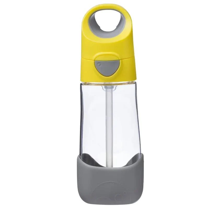 Botella con Pajita B.Box 450ml - Lemon Sherbet