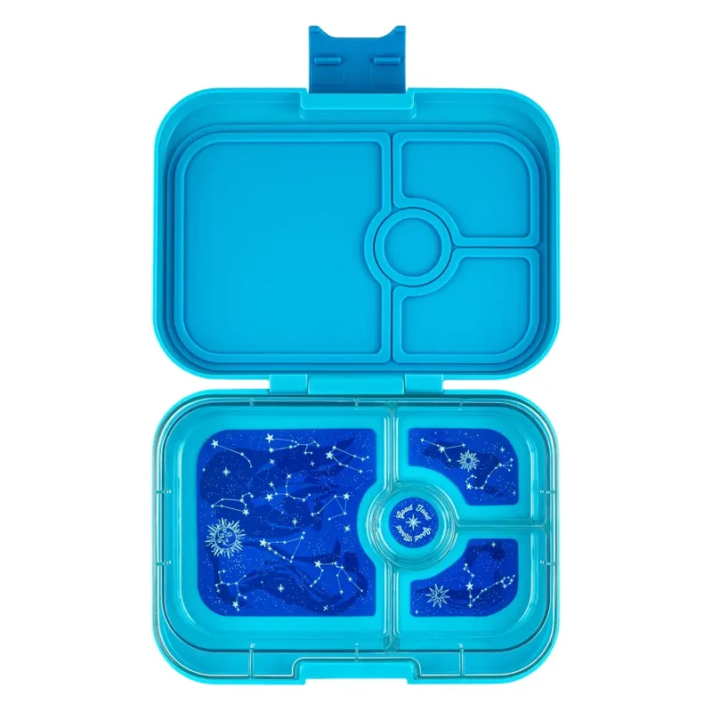 Fiambrera Yumbox Panino 4 secciones - Luna Aqua Zodiac