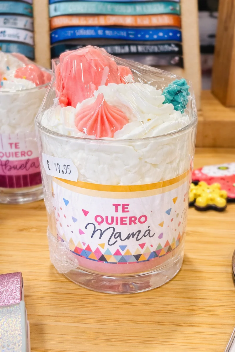 Vela Te Quiero Mamá - MARRONYNEGRO