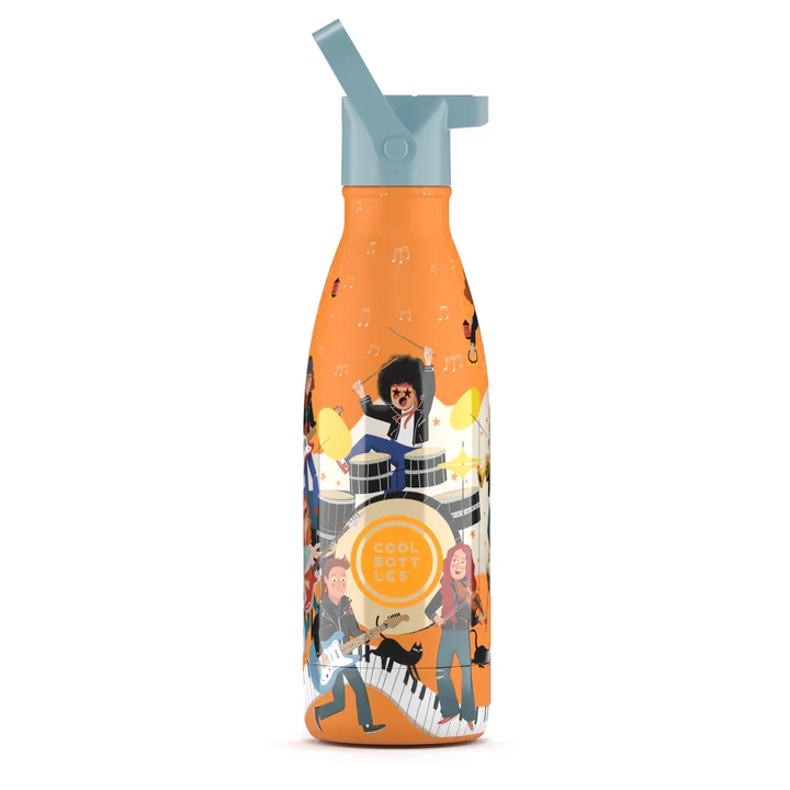 Botella Acero Térmica Music Beat 350ml - COOL BOTTLES