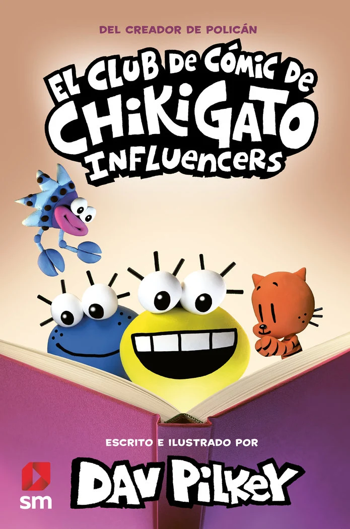 Libro El club de comic de Chikigato 5. Influencers- SM