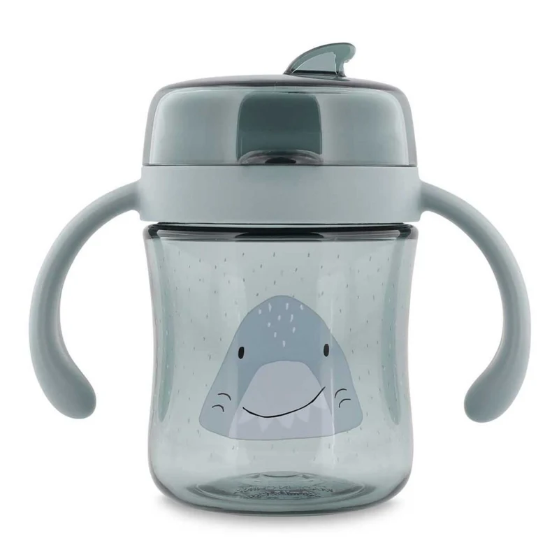 Trixie Vaso anti derrame 360 Tiburón - 360 cup with handles