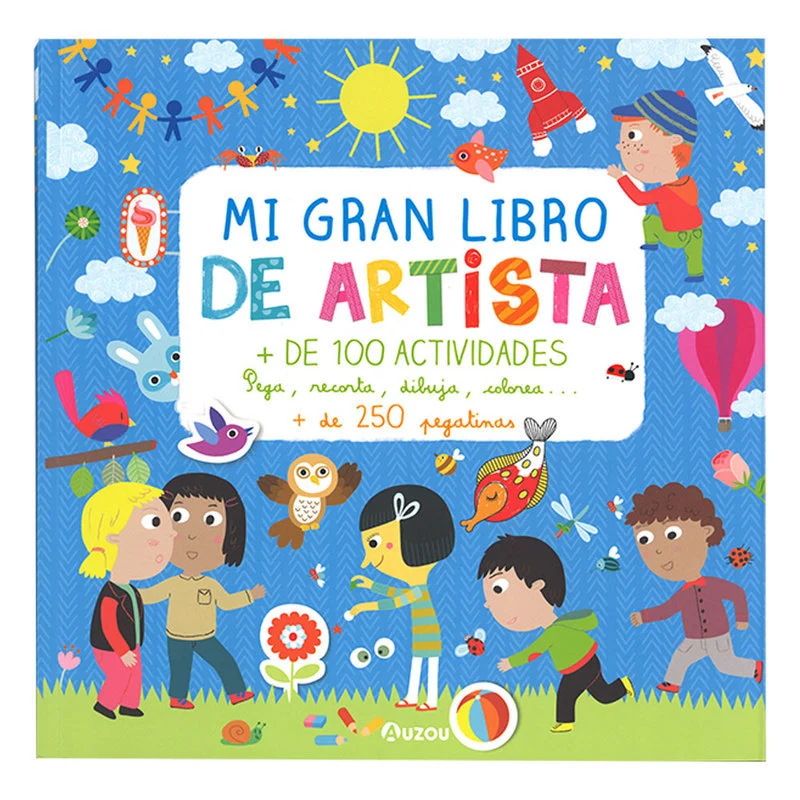 Libro Mi gran libro de artista - AUZOU