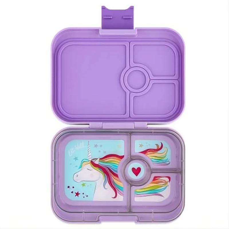 Yumbox Panino 4 compartimentos Lavanda Unicornio