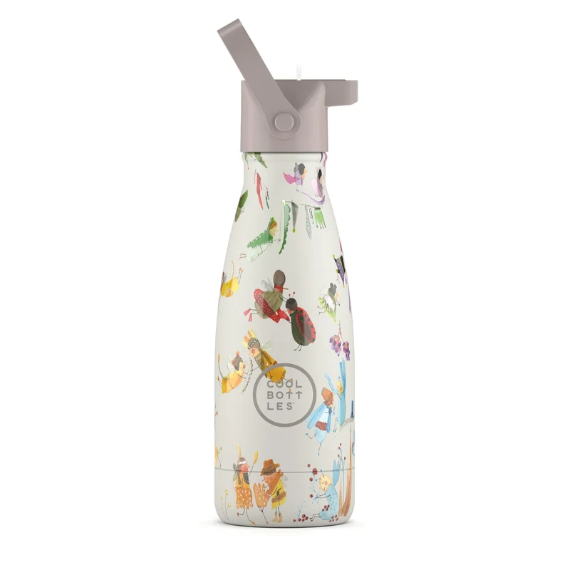 Botella Acero Garden Pals 260ml · Cool Bottles