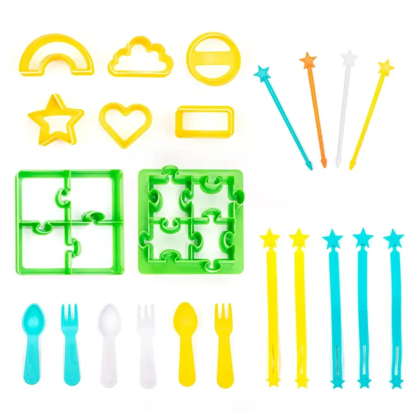 Set de Cortadores y Accesorios Lunch Punch - Puzzles & Mini Bites