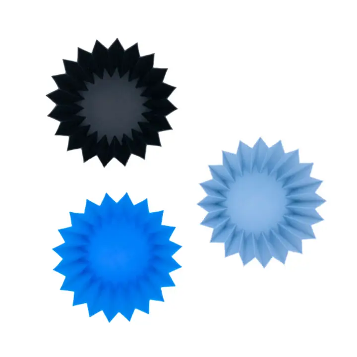 Moldes de Silicona Zig-Zag Lunch Punch - Azul