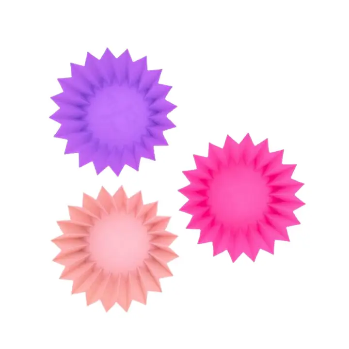 Moldes de Silicona Zig-Zag Lunch Punch - Rosa