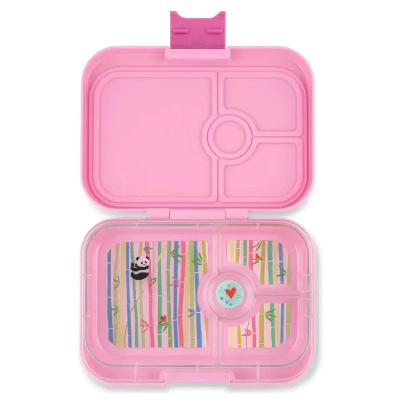Fiambrera Yumbox Panino 4 secciones - Power pink Panda