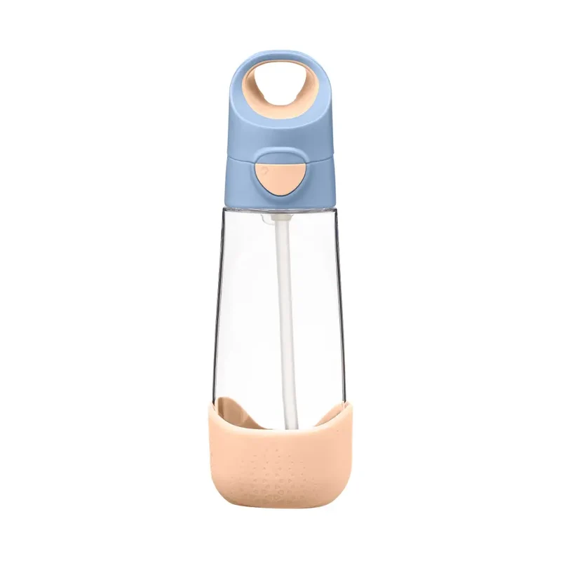 Botella con Pajita B.Box 600ml - Feeling Peachy