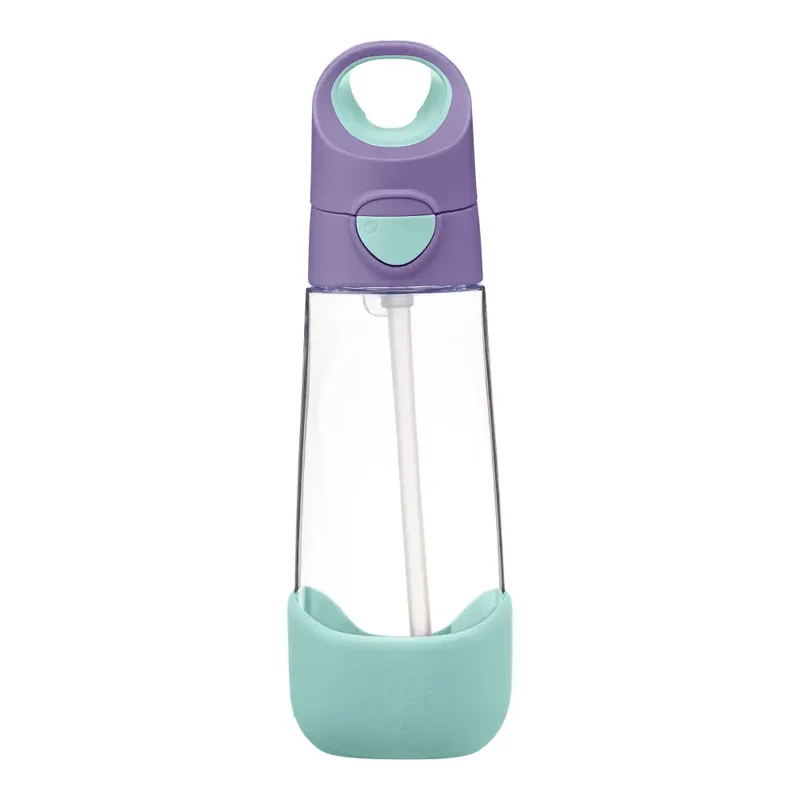 Botella con Pajita B.Box 600ml - Lilac Pop