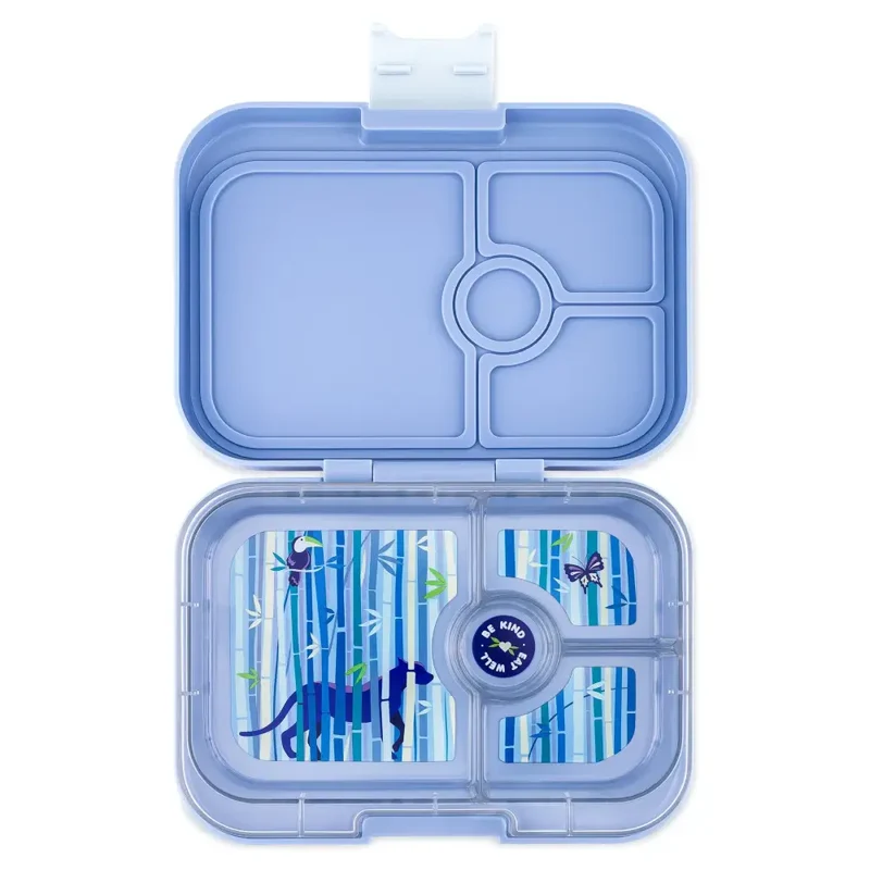 Fiambrera Yumbox Panino 4 secciones - Hazy Blue Panther