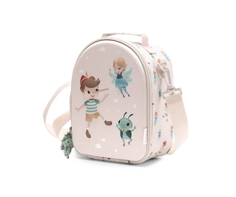 Bolsa Merienda Térmica Personalizable 3D Wooden boy (Pinocho)