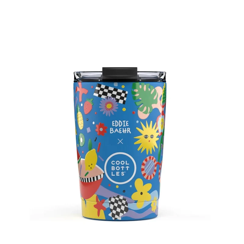 Vaso térmico Cool bottles The Tumbler - Eddie Baehr - Sunshine Fiesta 330ml
