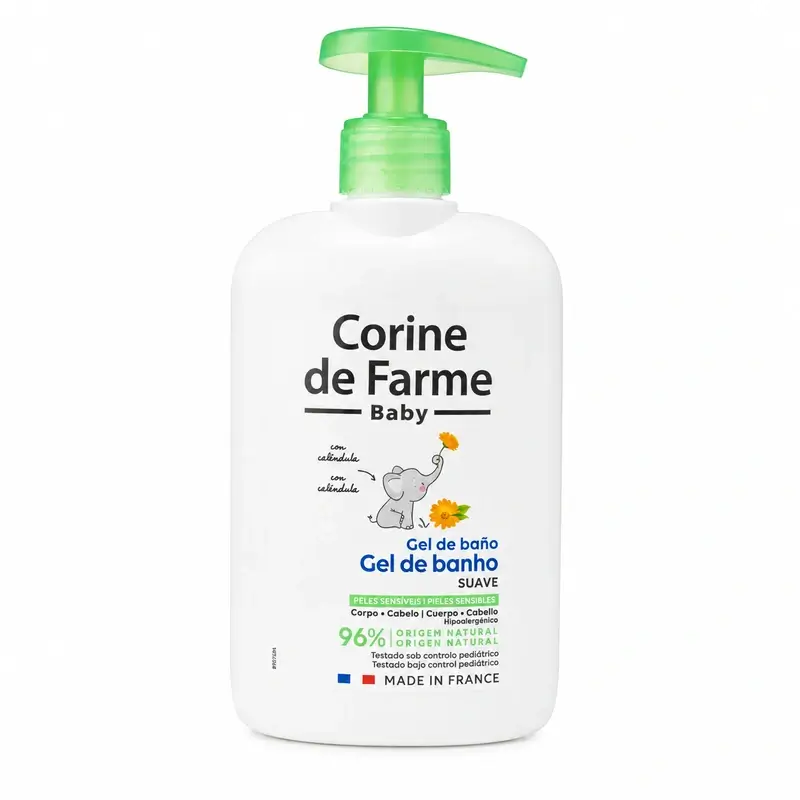 Corine De Farme Gel De Baño Ultra Hidratante Caléndula, 500 ml