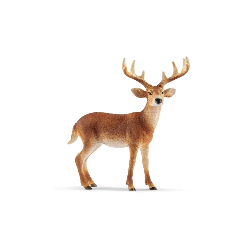 Figura animales Schleich Ciervo de cola blanca macho (14818)