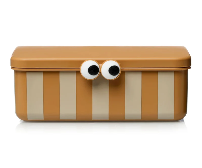 Caja de Almuerzo con 3 Bandejas Mustard · Noui Noui