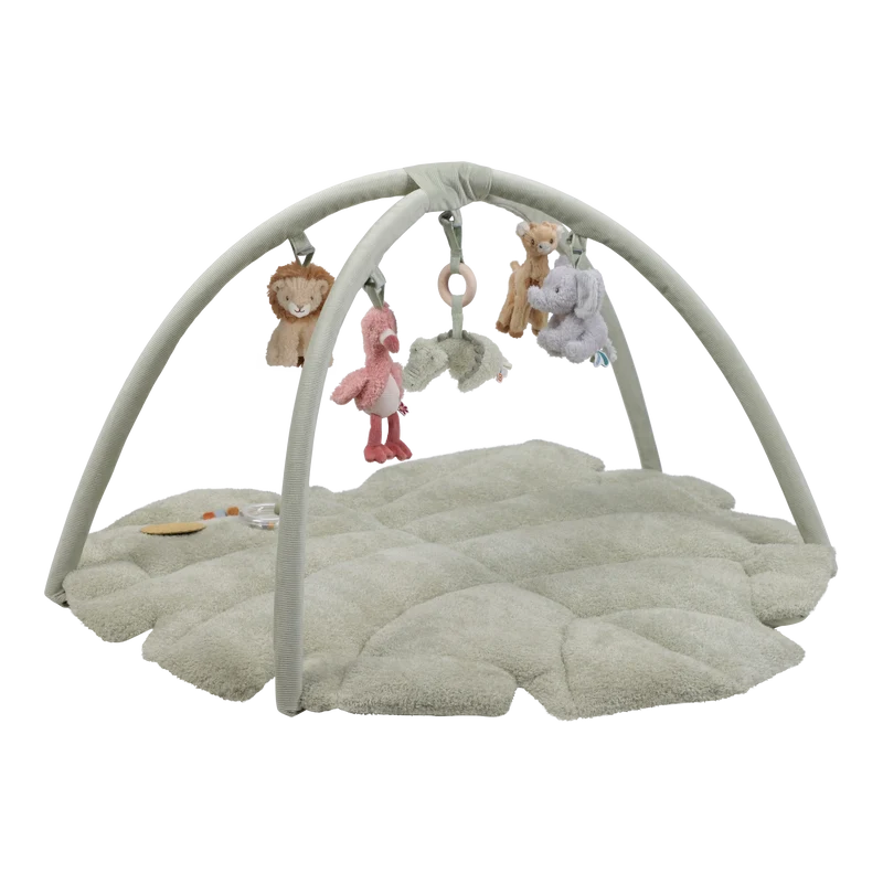 Alfombra de actividades Safari Friends · Little Dutch