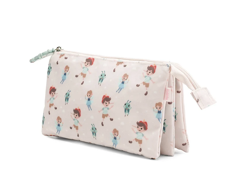Estuche 3 compartimentos The Wooden Boy