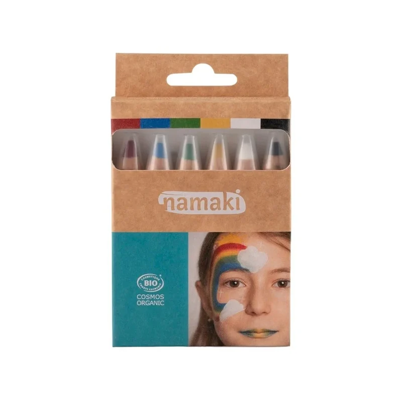 Set de 6 Lápices Maquillaje Rainbow