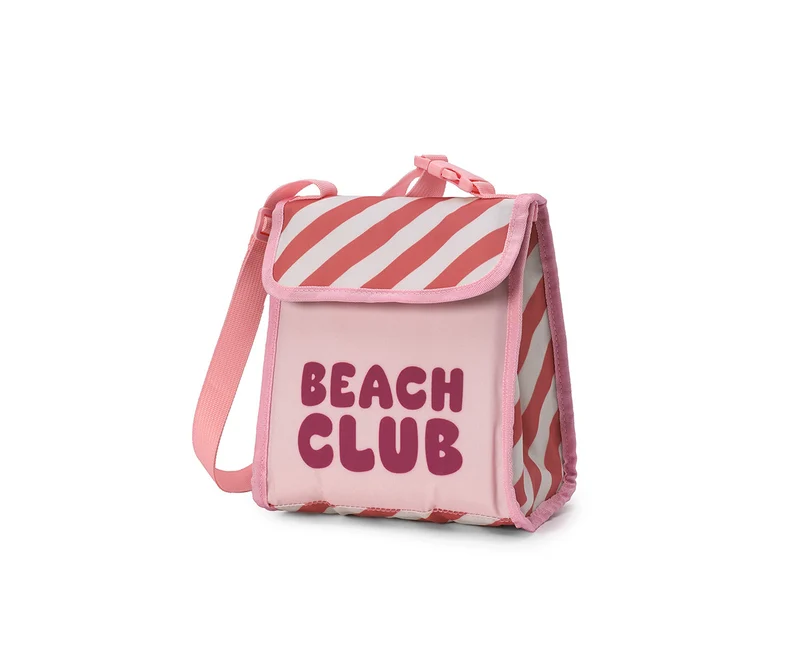 Bolsa Merienda Térmica Stripes Bloom & Blush - MONNEKA