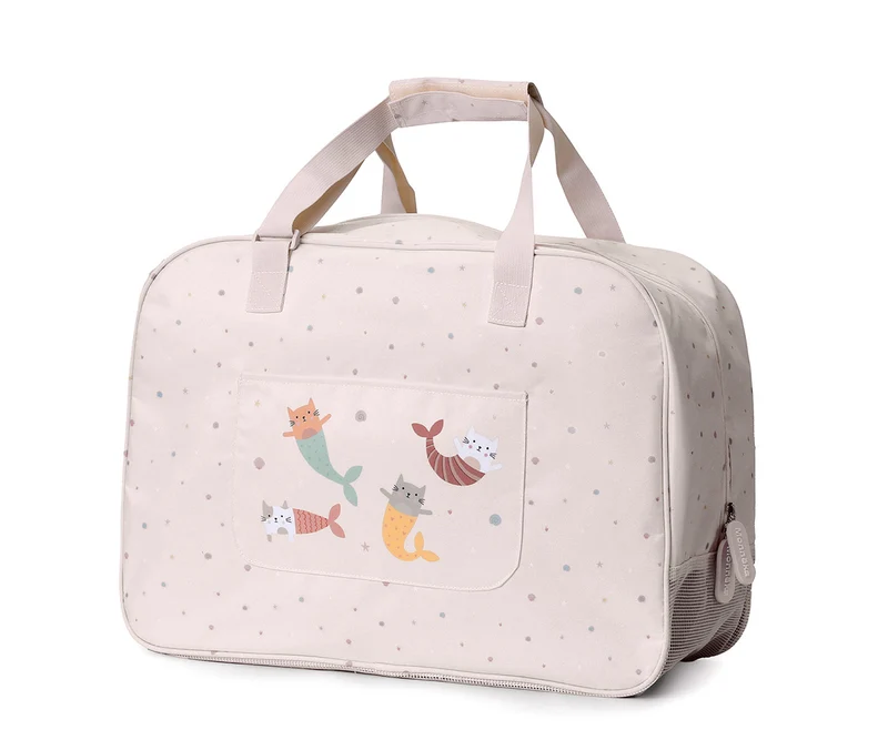 Bolso de Playa con Rejilla Mermaids Cats - MONNEKA