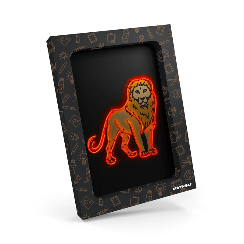 Kit decoración en color neón - KIDYWOLF