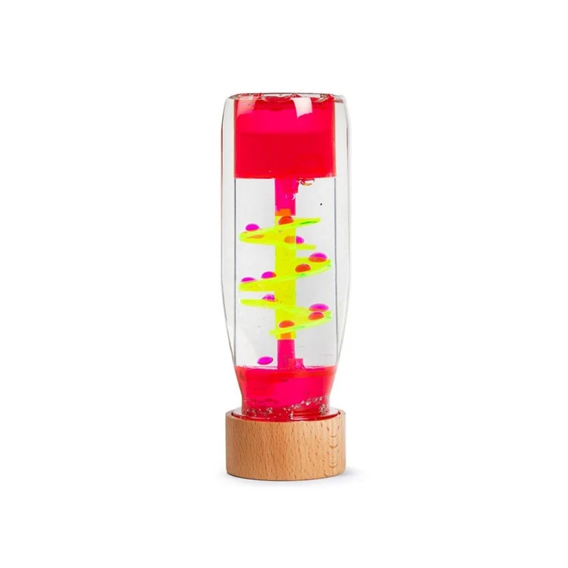 Botella sensorial Move Spiral Red Petit boum