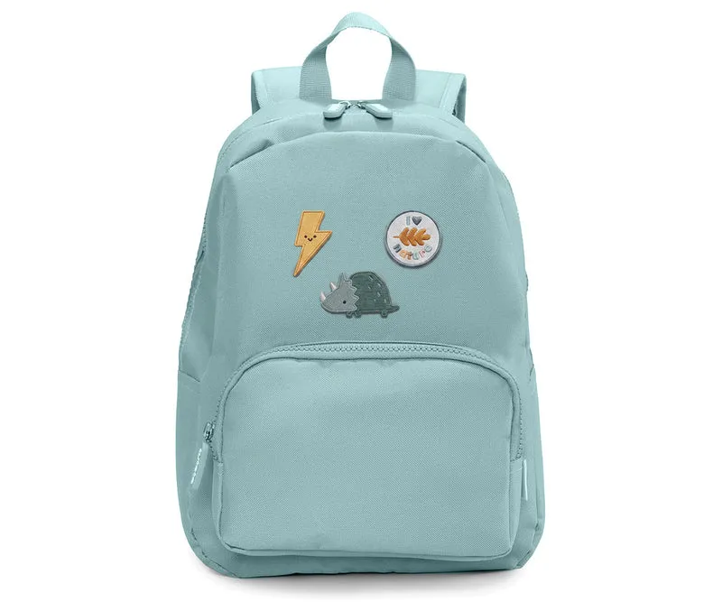 Mochila Solid Green con 6 parches Autoadhesivos