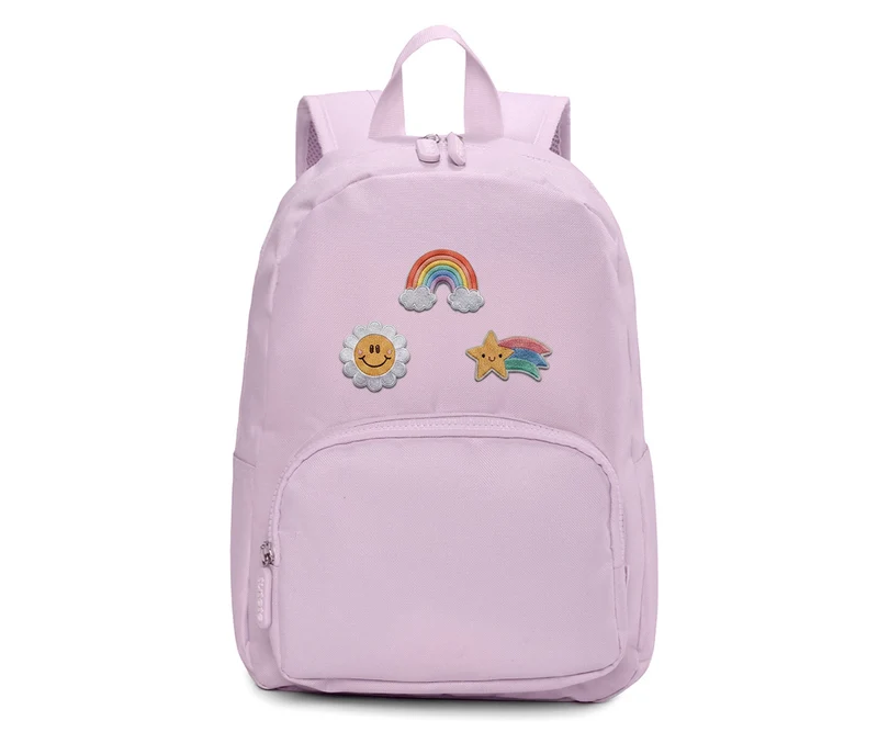 Mochila Solid Lavender con 6 parches Autoadhesivos