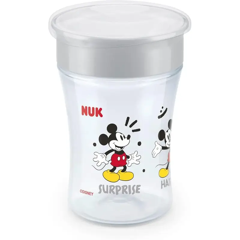 NUK Magic Cup Mickey Mouse Vaso Aprendizaje 230 ml 8m+ Gris