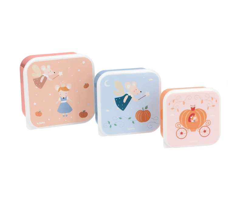 Pack 3 Cajas Almuerzo Mouse Fairies