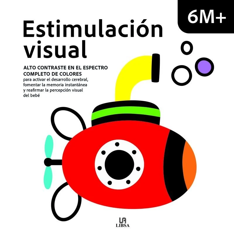 Libro Estimulación Visual +6meses - LIBSA