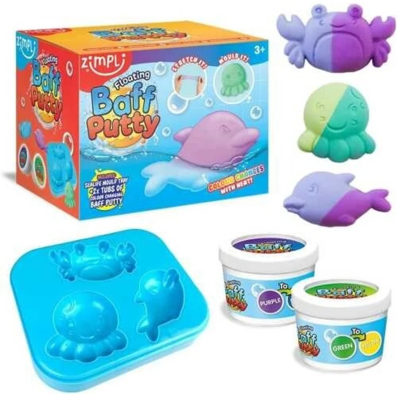 Plastiina flotante Baff Putty - ZIMPLI
