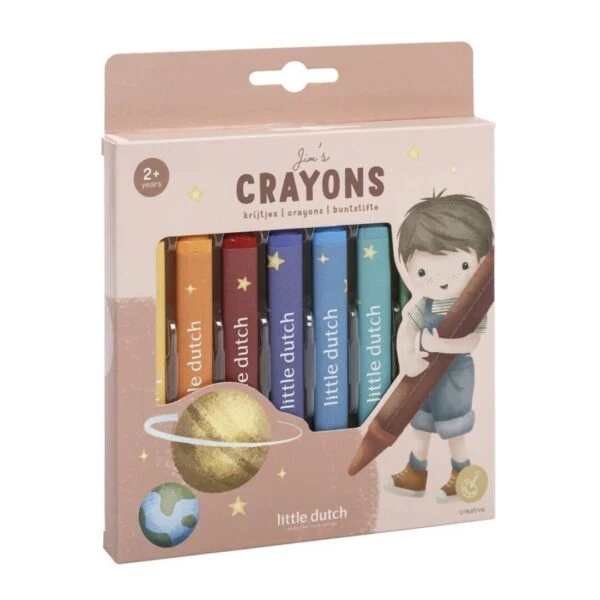 Ceras de colores de Jim - LITTLE DUTCH