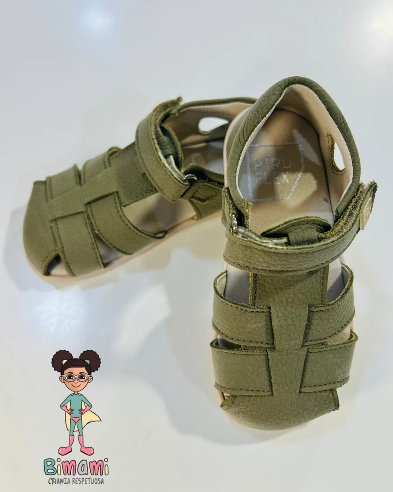 Sandalia Barefoot 1008-1 Davinci Moss PIRUFLEX